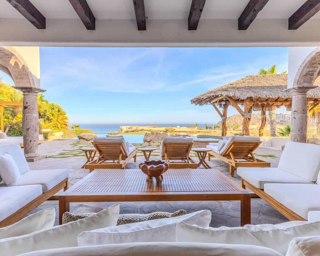 Cove Club oceanfront villa overlooking the cove at Cabo del Sol